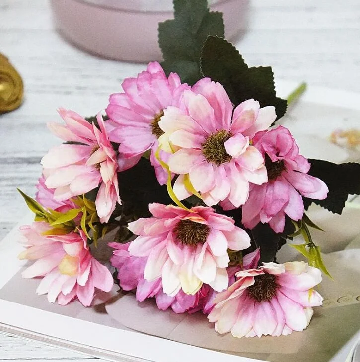 FCR1113 Artificial  silk flowers daisy flower  for wedding decoration