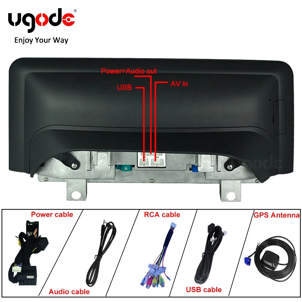 
Ugode stock promotion F30 Android 9.0 Car Stereo GPS for BMW 3 Series F30 Android Screen Player 