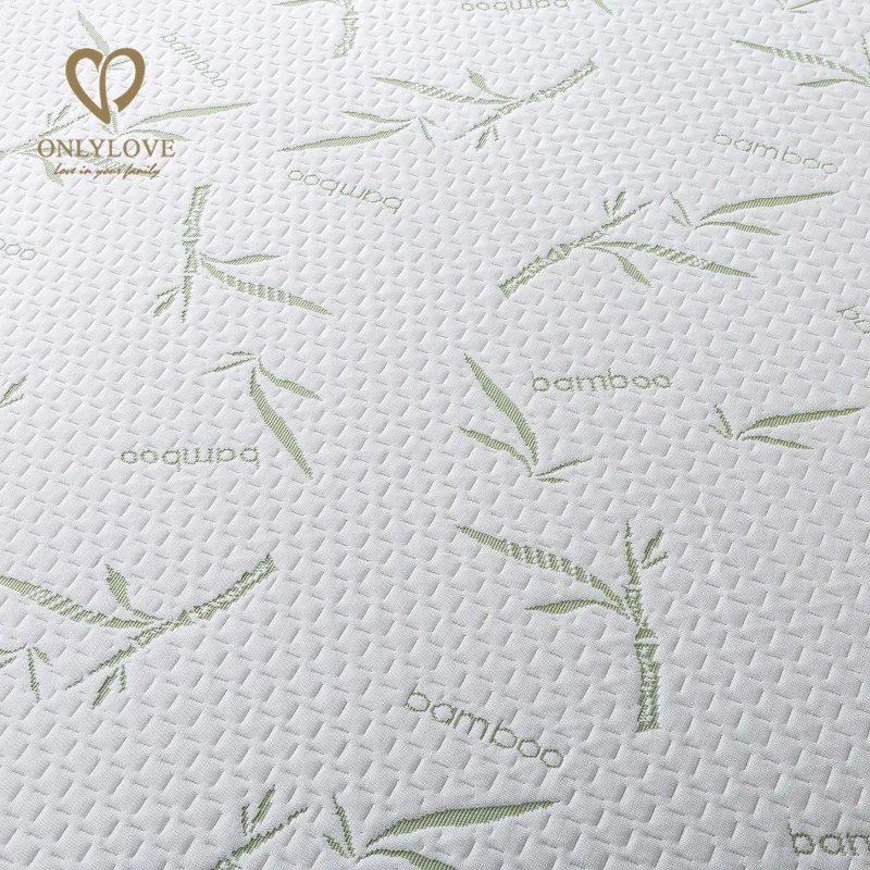 Manufacturer Wholesale Hypoallergenic Waterproof bamboo Mattress Protector Cooling Mattress Protector Cover