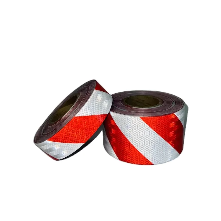 Reflective Trailer Safety Tape Conspicuity Reflective PVC Tape Conspicuity Tape Warning Sign
