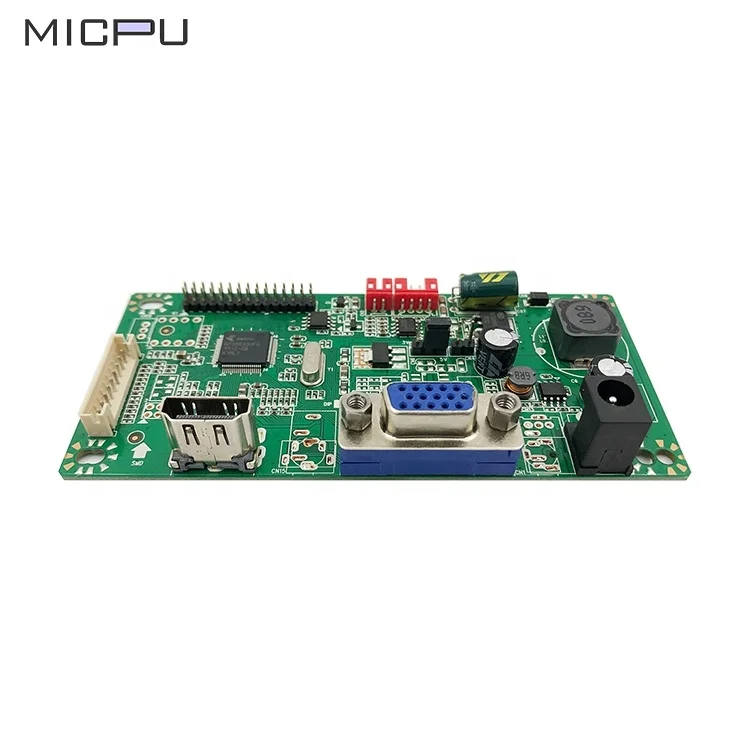 
Professional custom Computer Monitor Motherboard Driver Board LCD Display H-DMI/VGA to LVDS Interface Driver on Board 