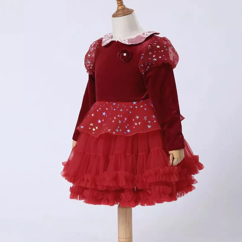 
New Arrival Stunning Fashion Adorable Beautiful Tulle Skirt Birthday Tutu Dress for Kids 
