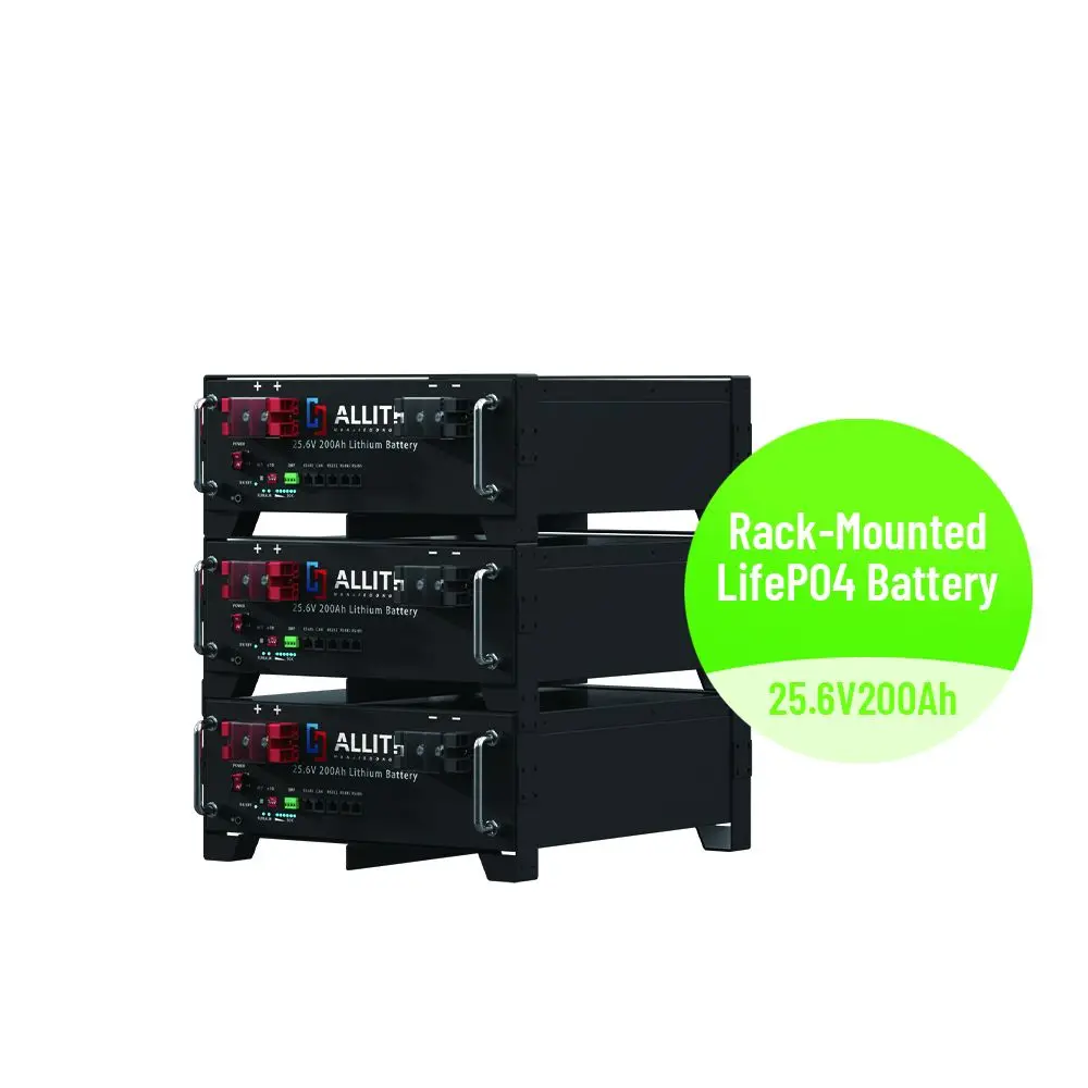 24V 48V 50Ah 100ah 200Ah 300Ah LiFePO4 Lithium Ion Iron Phosphate Battery Rack Mounted 5kwh 10kwh Solar Energy Storage Battery