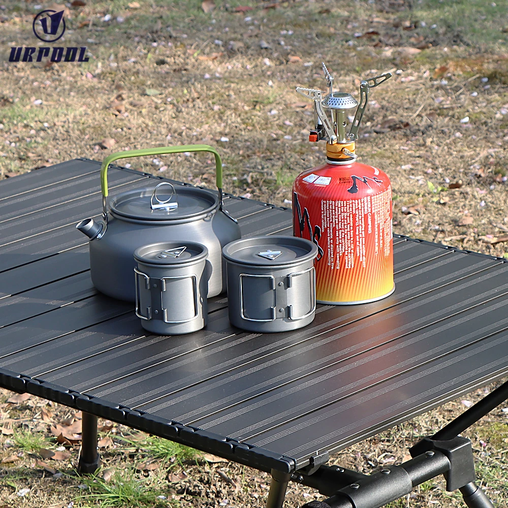 Outdoor Windproof Camping Mini Portable Folding Ultralight Gasoline Propane Cooking Stove Camping Gas Burner