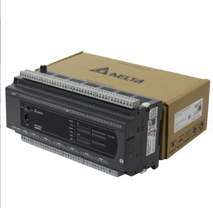 Оригинальный Delta DVP60ES200R/DVP60ES200T/ DVP64ES300R 60-точечный релейный выход программируемый контроллер PLC