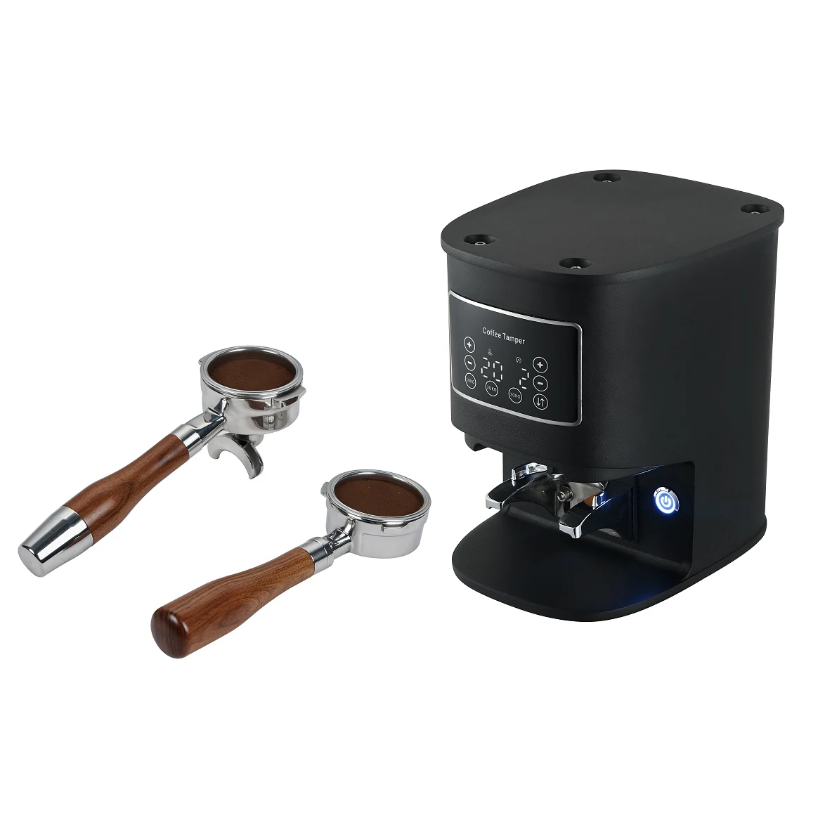 24V Professional Commercial 58mm Espresso Tamper Electric Coffee Portafilter Tamper Machine