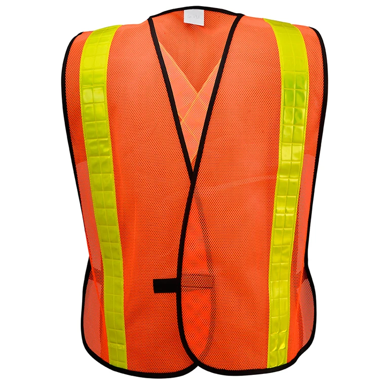 
Class 3 Reflective Vest Jacket Mesh Fabric Construction Security Safety Vest Reflective Clothing with pockets 