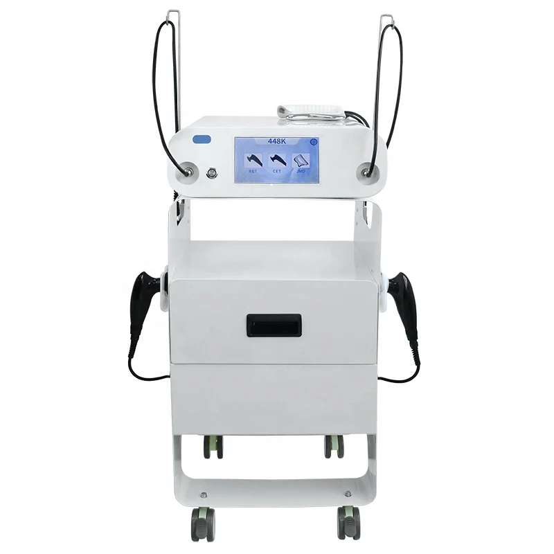 Portable professional indiba 448khz tecar therapy anti cellulite body slimming device