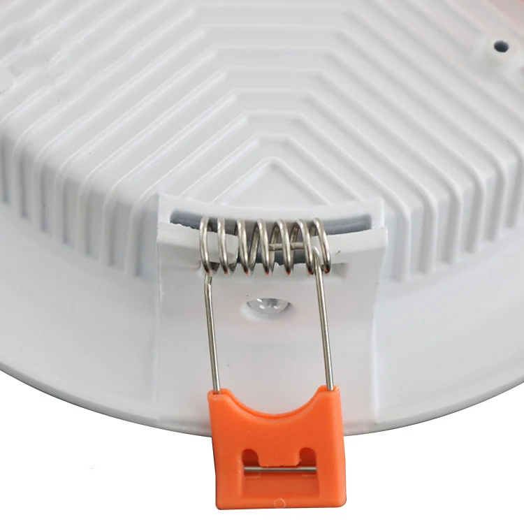 Recessed led downlight  9w 12w 18w  waterproof IP44 flat led panel lamp recessed round ultra thin slim led ceiling panel light