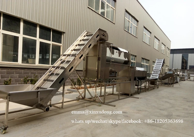 French fries production line full automatic price of potato chips production line