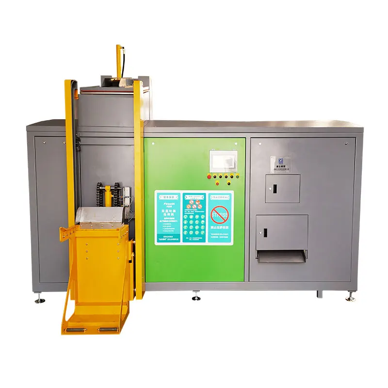 Hot Electric Kitchen Organic Waste Composting Machine Garbage Crusher Garbage Shredder For Commercial Use