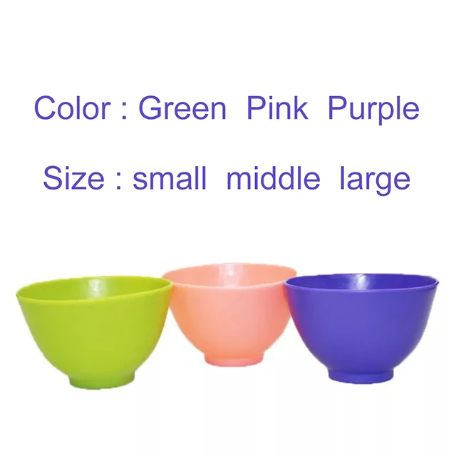 
2018 Cosmetic Beauty Makeup Silicone Facial Face Mask Mixing Bowl 