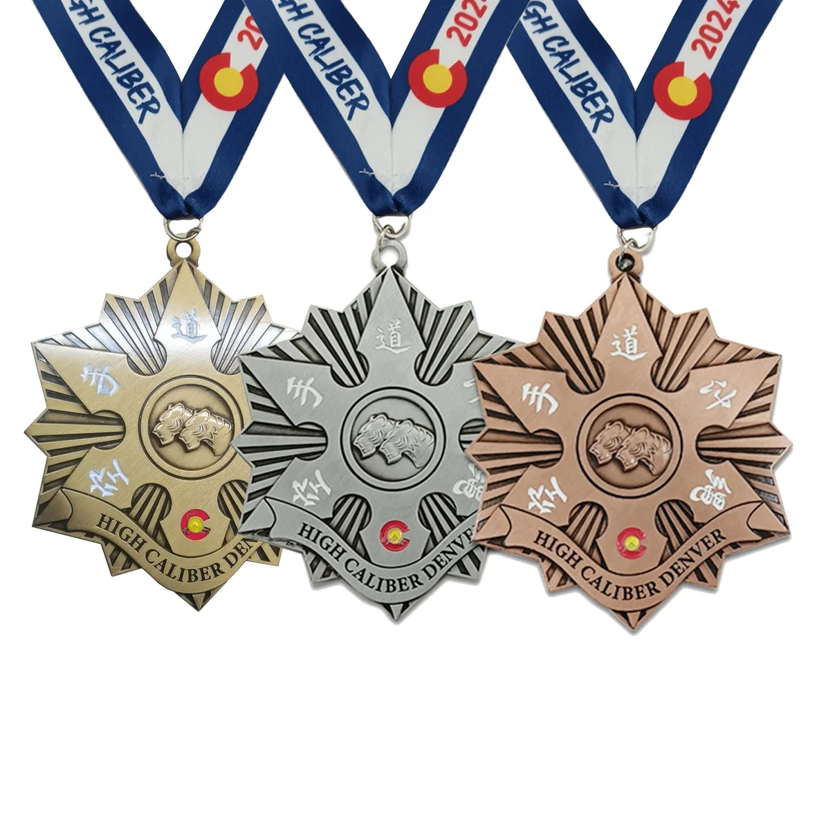 Custom High Quality Medallas Trophy Metal Sports Karate Miraculous Gymnastics Cricket Bodybuilding Bjj Chess Powerlifting Medals