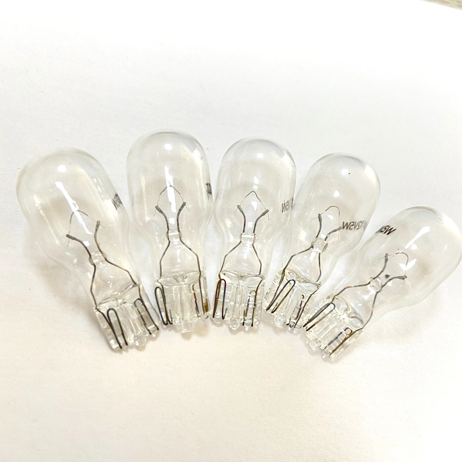 Auto Bulb Lamp T10 W2.1x9.5D White bead wedge base 5w5 Car Tail Light Turn Light