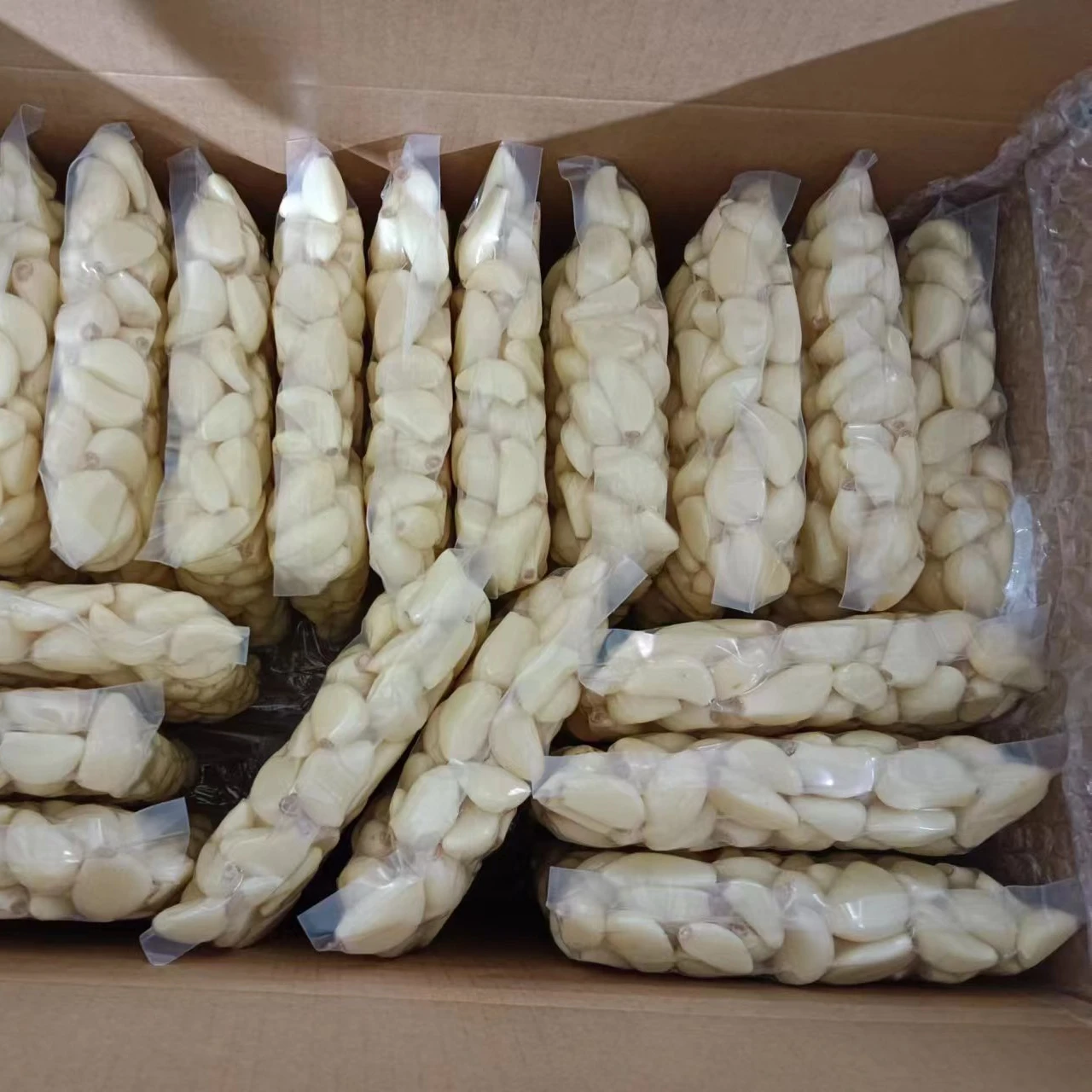 Лучшее качество очищенный чеснок упаковочный маркетинг оптовые продажи