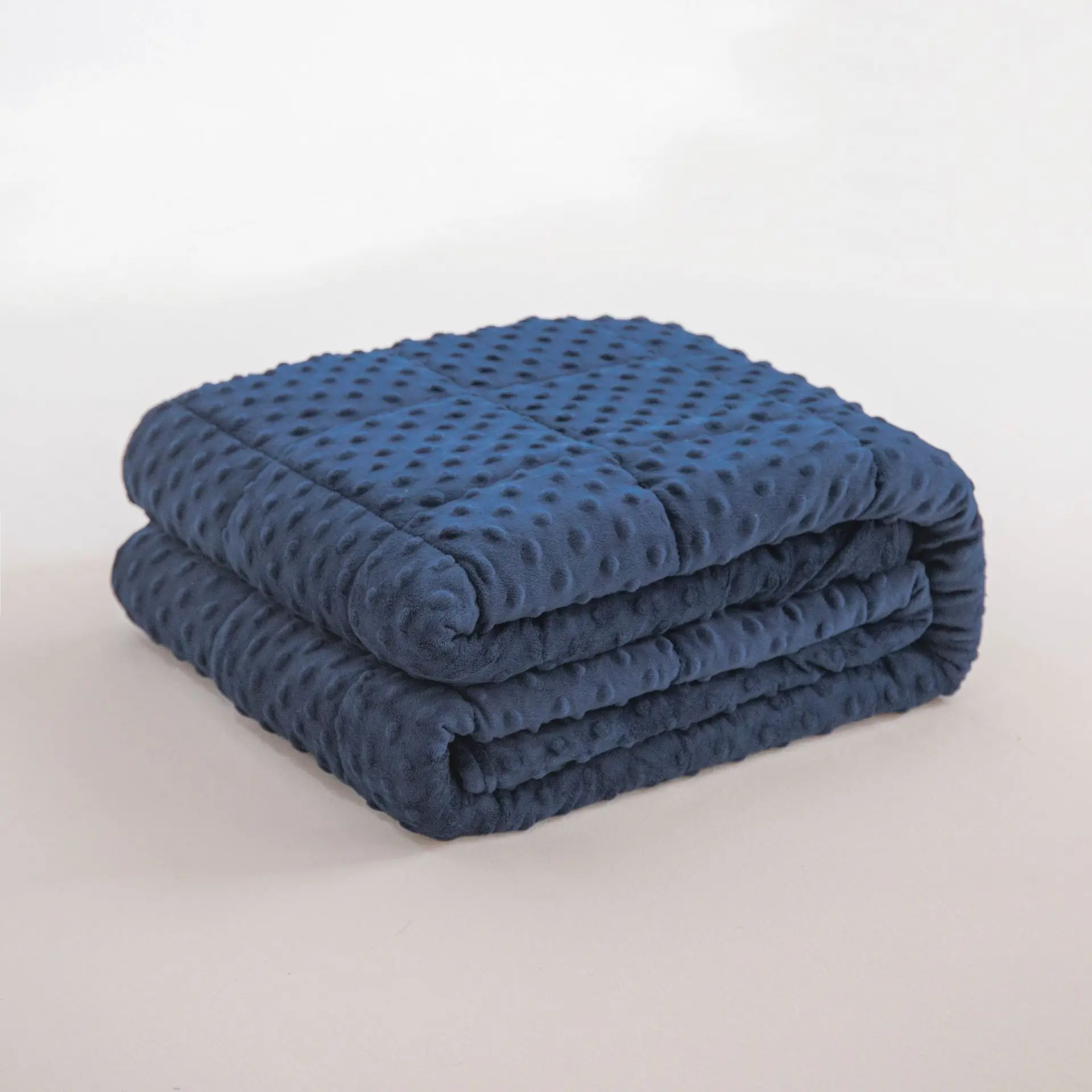 MU Cheap price high quality anxiety insomnia autism 7lbs/12lbs/15 lbs foam gravity weighted blanket anti-pilling