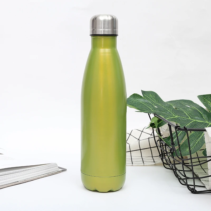 350 мл 750 мл 1000 мл матовая цветная бутылка колы из нержавеющей стали 17 унций 500 мл Термос Кола вакуумная колба