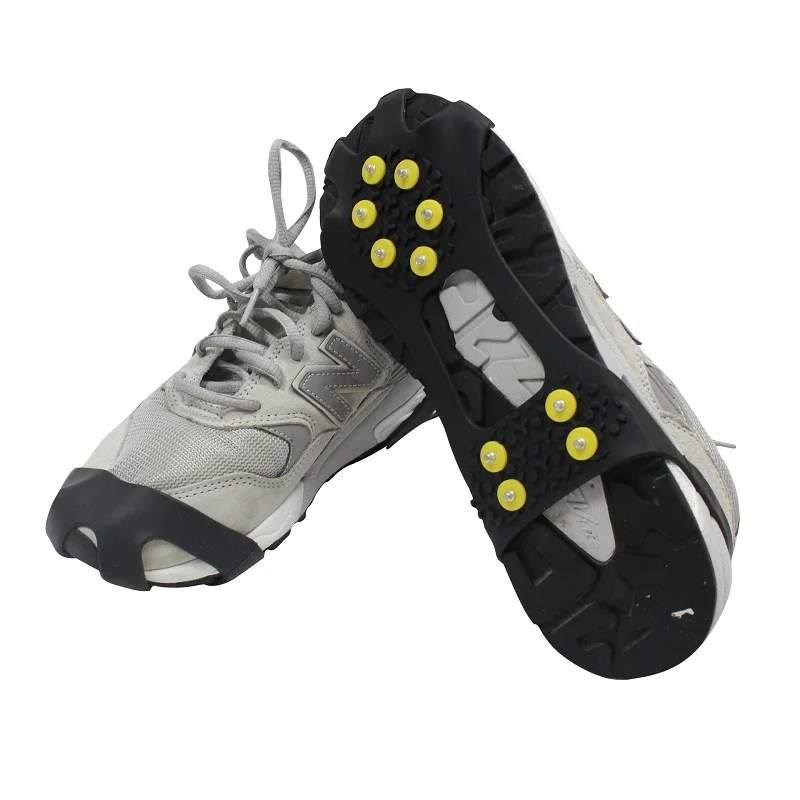 Outdoor 10 teeth splint anti skid fishing mountaineering silicone ice fishing
