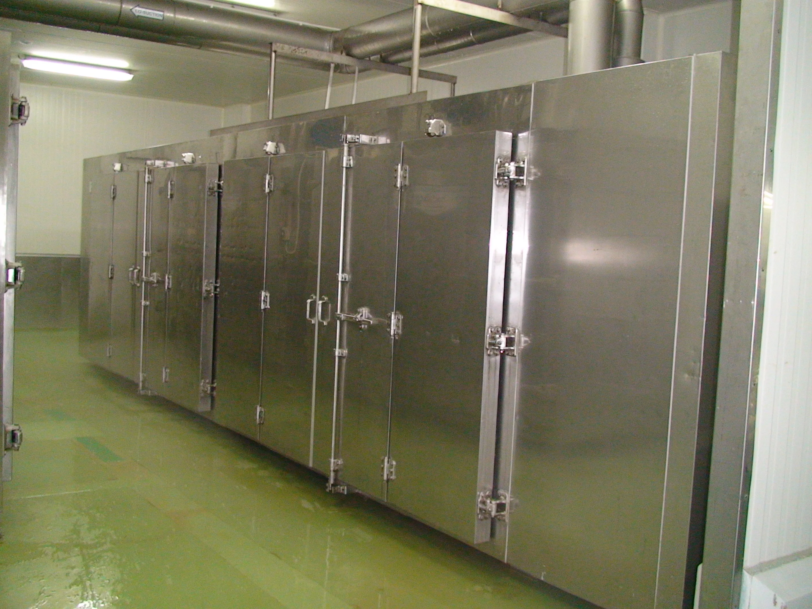 Небольшая морозильная камера Быстрая замораживание для блочной полуконтактной морозильной камеры