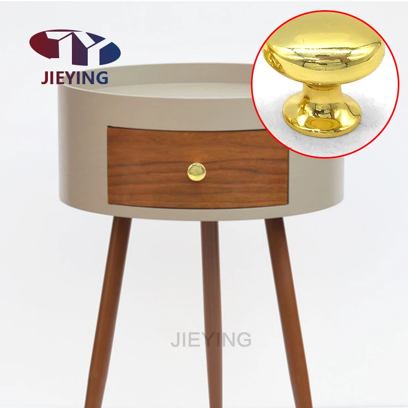 Zinc Alloy Round Chrome Gold Antique Wardrobe Drawer Metal Furniture Cabinet Handles and Knobs