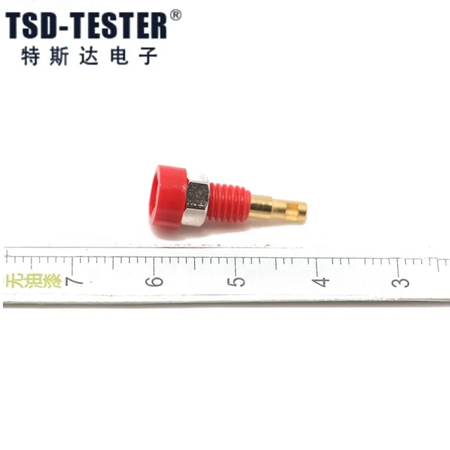 2MM 10A Gold plated Nickel plated industry plug and socket panel binding post pcb banana plug