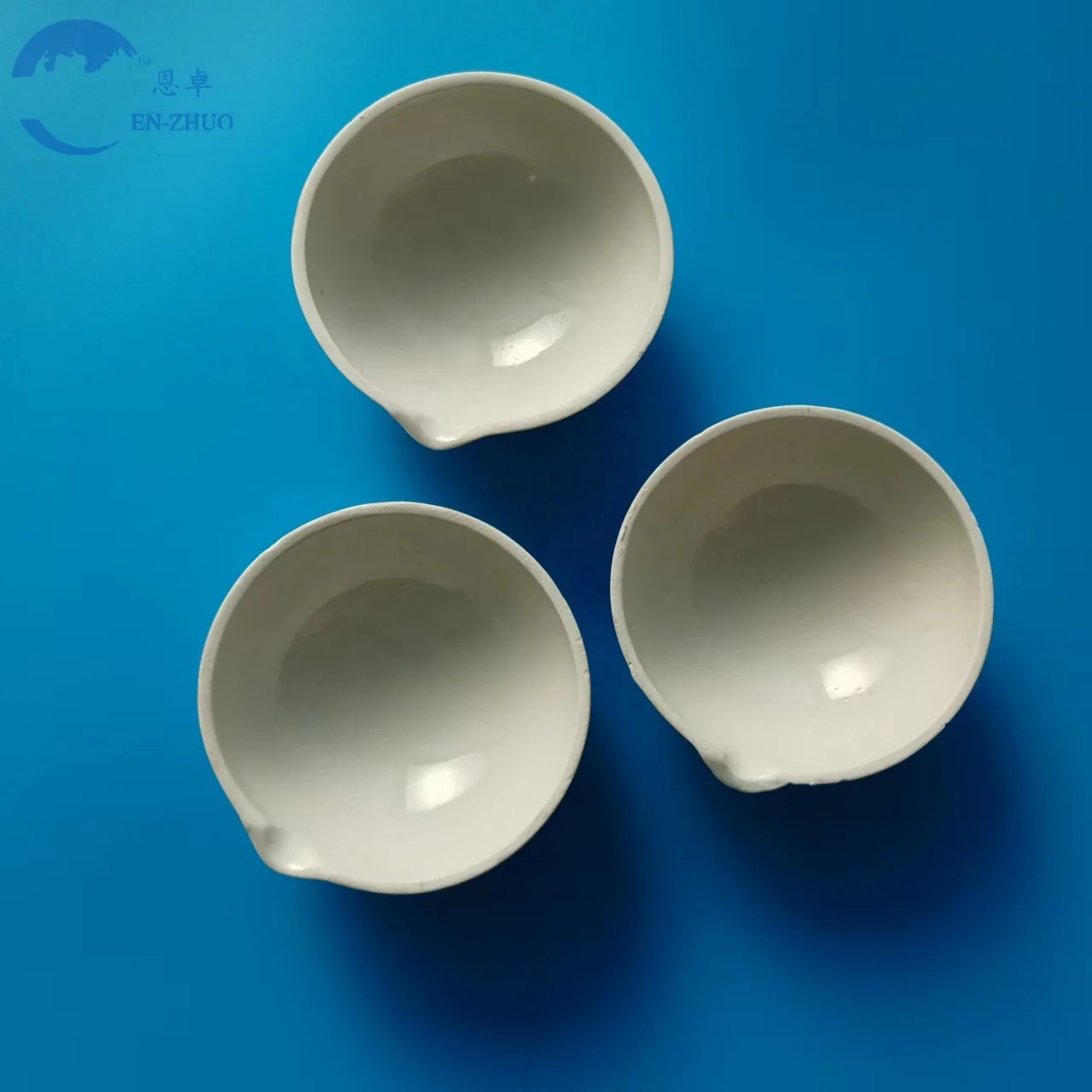 EZ-High Purity Wholesale Price Laboratory Alumina Ceramic Crucible Square rectangular shape refractory Ceramic Crucible