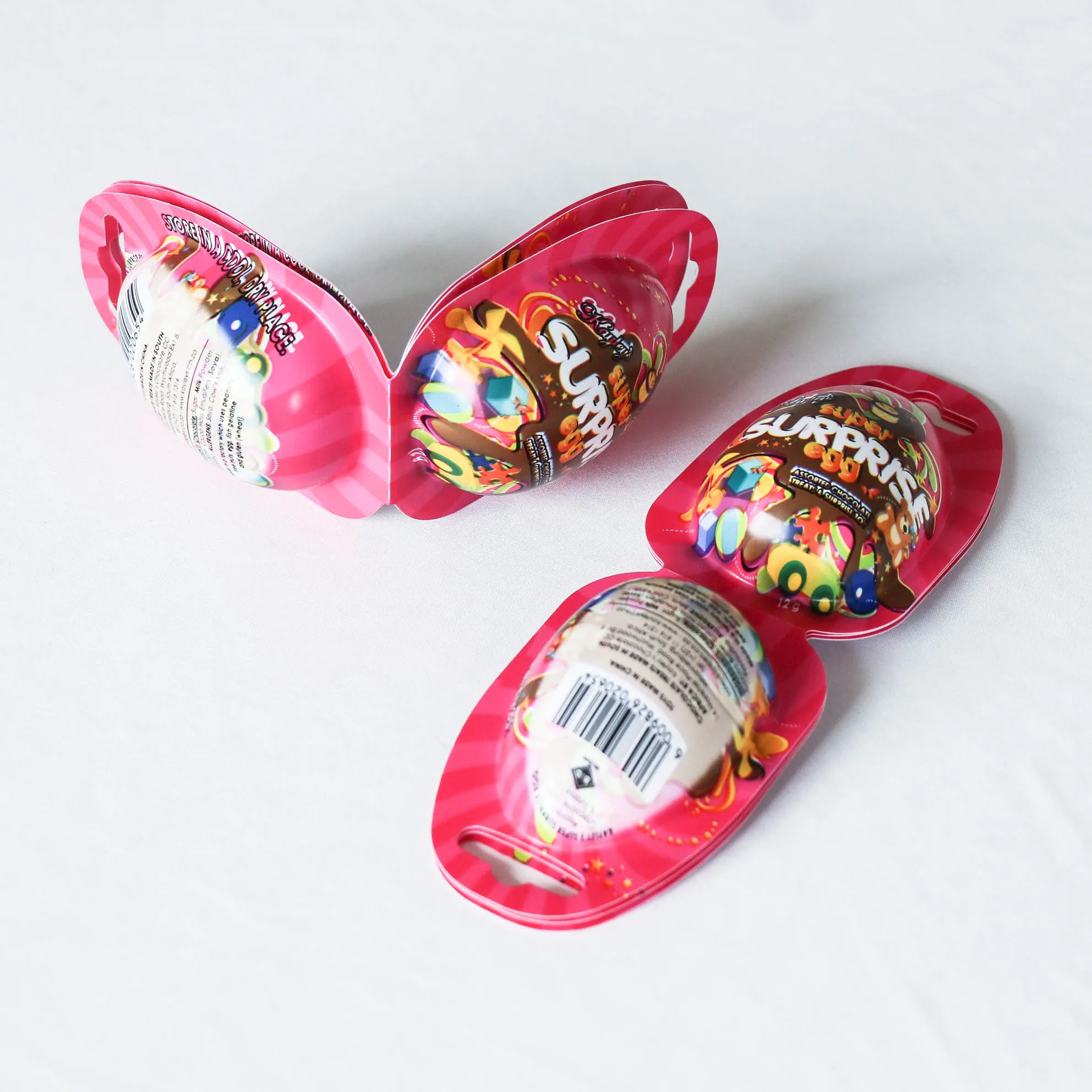 Christmas Surprise Chocolate Egg With Toy Inside Sweet Chocolate Cup