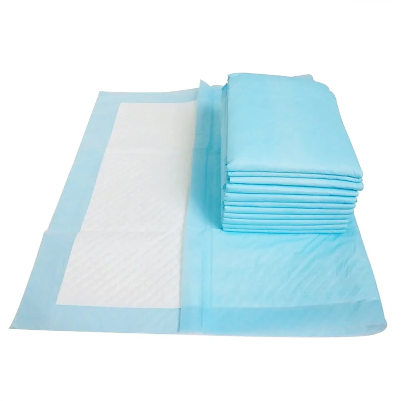 60x90cm Adult Absorbent Hospital Pad Nonwoven Incontinence Bed Sheet Pads Disposable Underpad With Adhesive Strips 30'x 36'