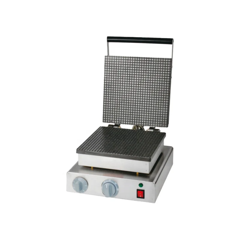 Crispy Waffle & Ice Cream Cone Maker Machine for Kitchen Snacks-Stroopwafel Machine
