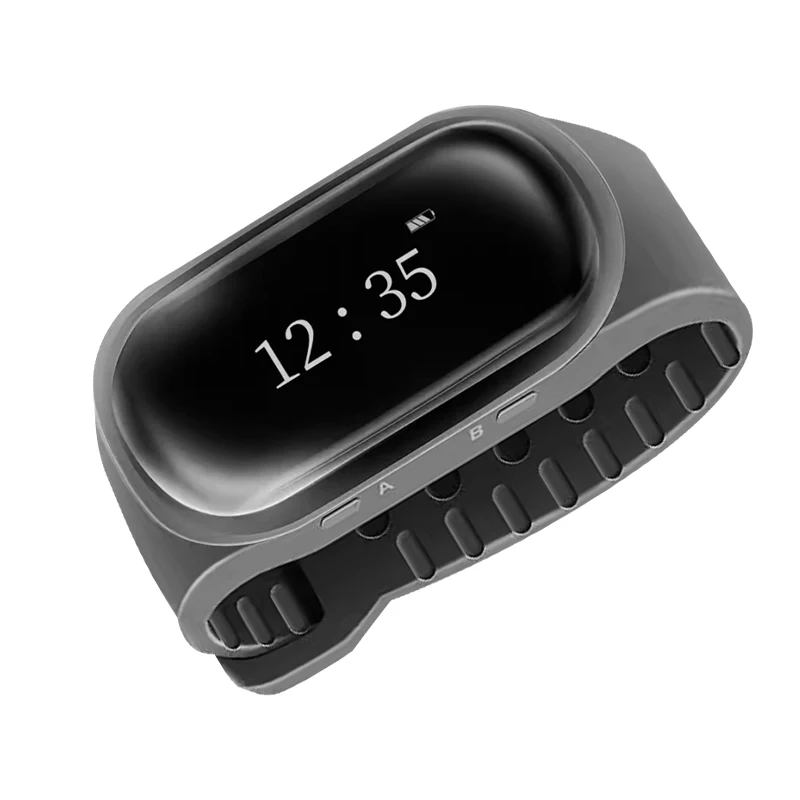 Wide Signal Range Wrist Waterproof Wireless Restaurant Smart Vibration Watch Receiver Waiter Calling System