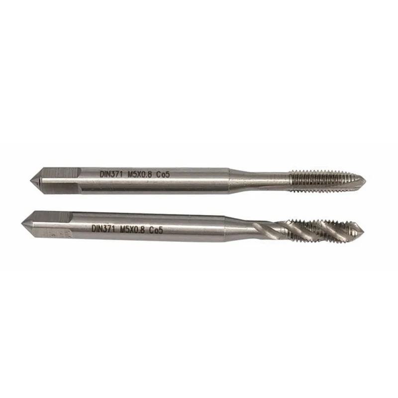 HSS Spiral Point Tap Straight shank Machine Screw Taps for steel