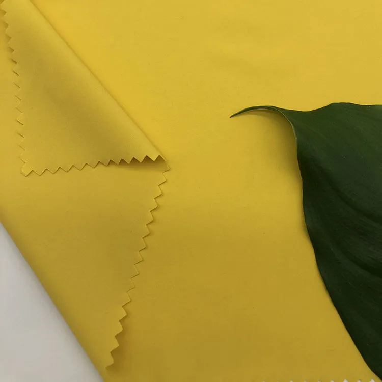 100% polyester 190t microfiber pu coated lining pongee fabric with water proof