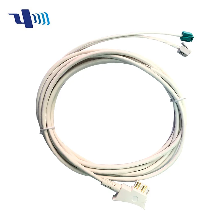 3 м 10 1 к 2 RJ11 CAT5E пары телефонных кабелей с австрийским адаптером телефонный кабель