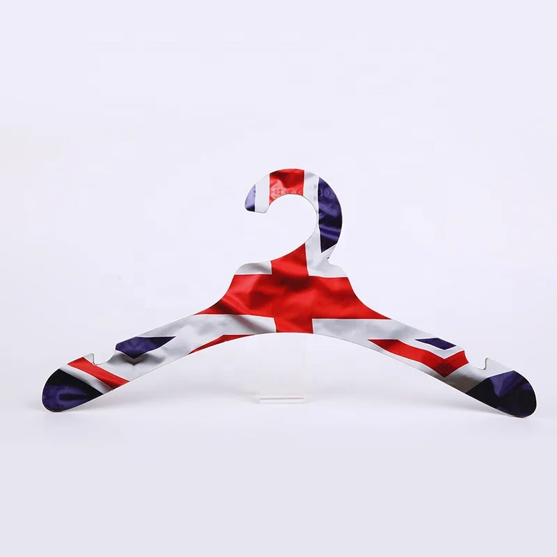 3.5mm FSC sustainable bio paper cardboard Degradable top hangers for kids children T shirt