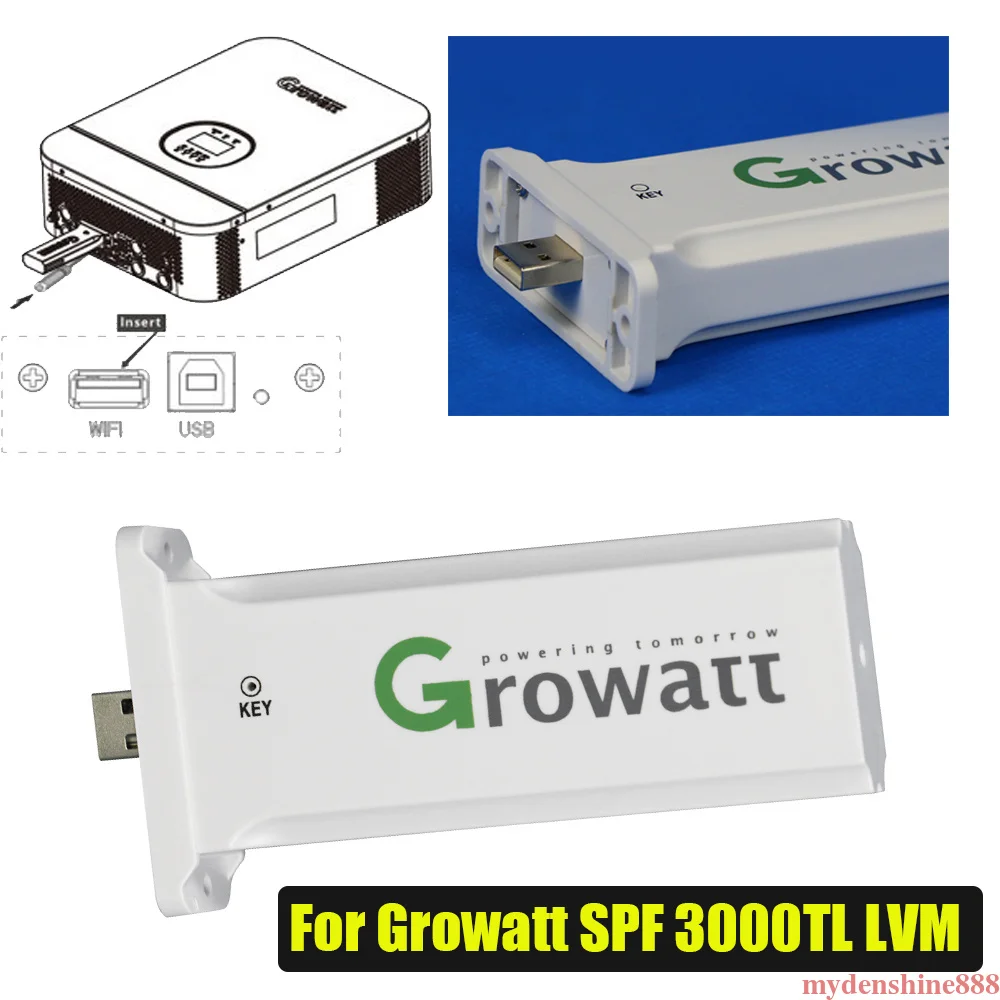 Инвертор контроллера Wi-Fi Supersolar Growatt умное