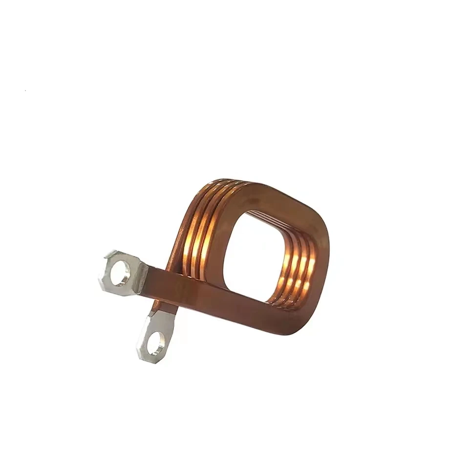 air coil flat copper wire inductor coil Photovoltaic inverter coil