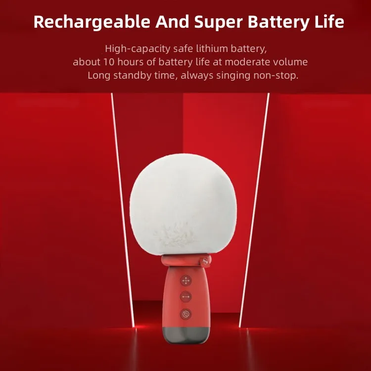 Sing Duoduo Snowman Huaweii HiLink Microphone Sponge Beautiful Yellow Karaoke KTV Smart Handy Portable Wireless Microphone