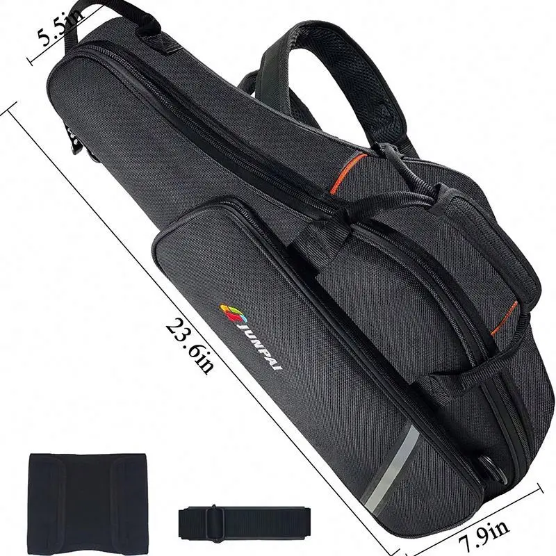 BSCI Factory  Customize tenor/alto trombone adding cotton Soft Case Oxford Fabric Waterproof Trombone instrument Gig bag