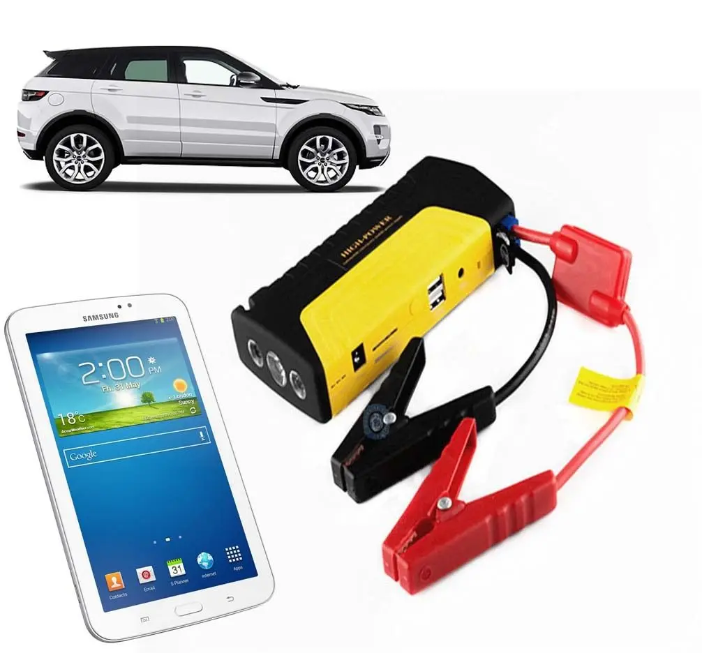 portable multifunction jump starters dc 12v jumpstart powerbank car battery charger jump starter air compressor