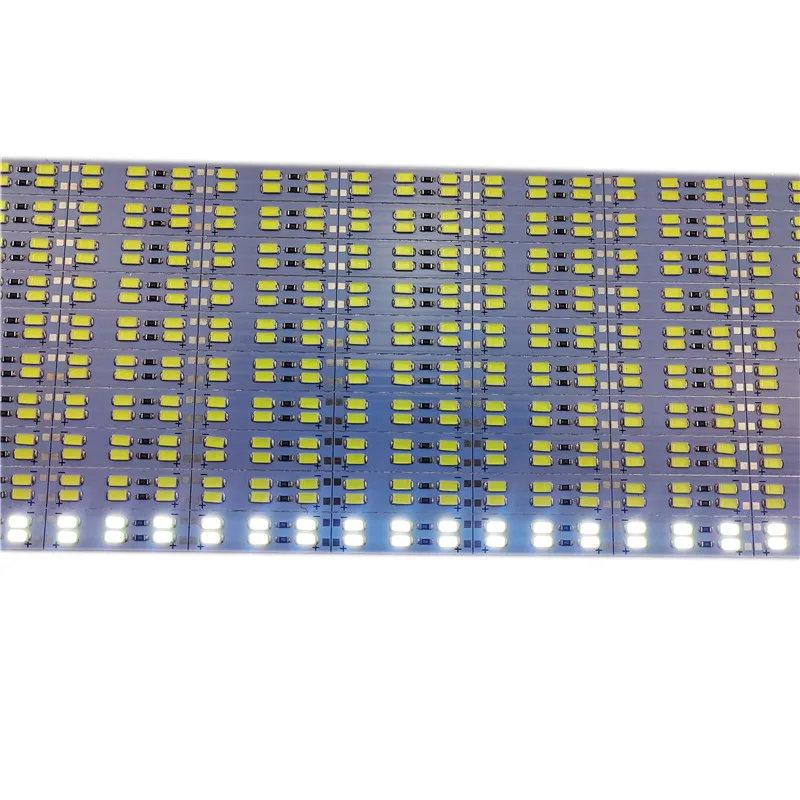 SMD2835 144leds LED Rigid Strip DC 12V SMD 5630 4014 7020 8520 LED Hard Rigid LED Strip Bar Light 1m Aluminium