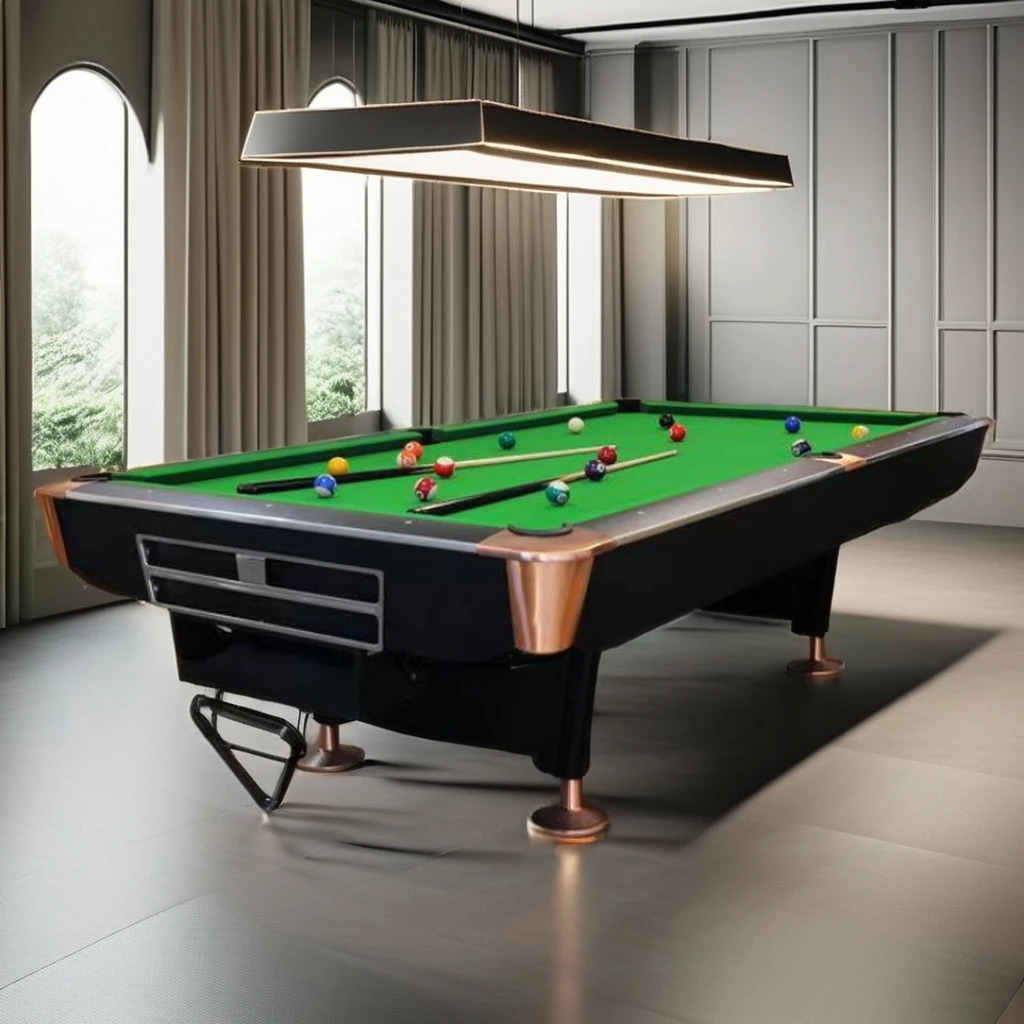 Factory Wholesale High quality six generation American fancy nine ball billiard modern luxury pool table 7 8 9ft