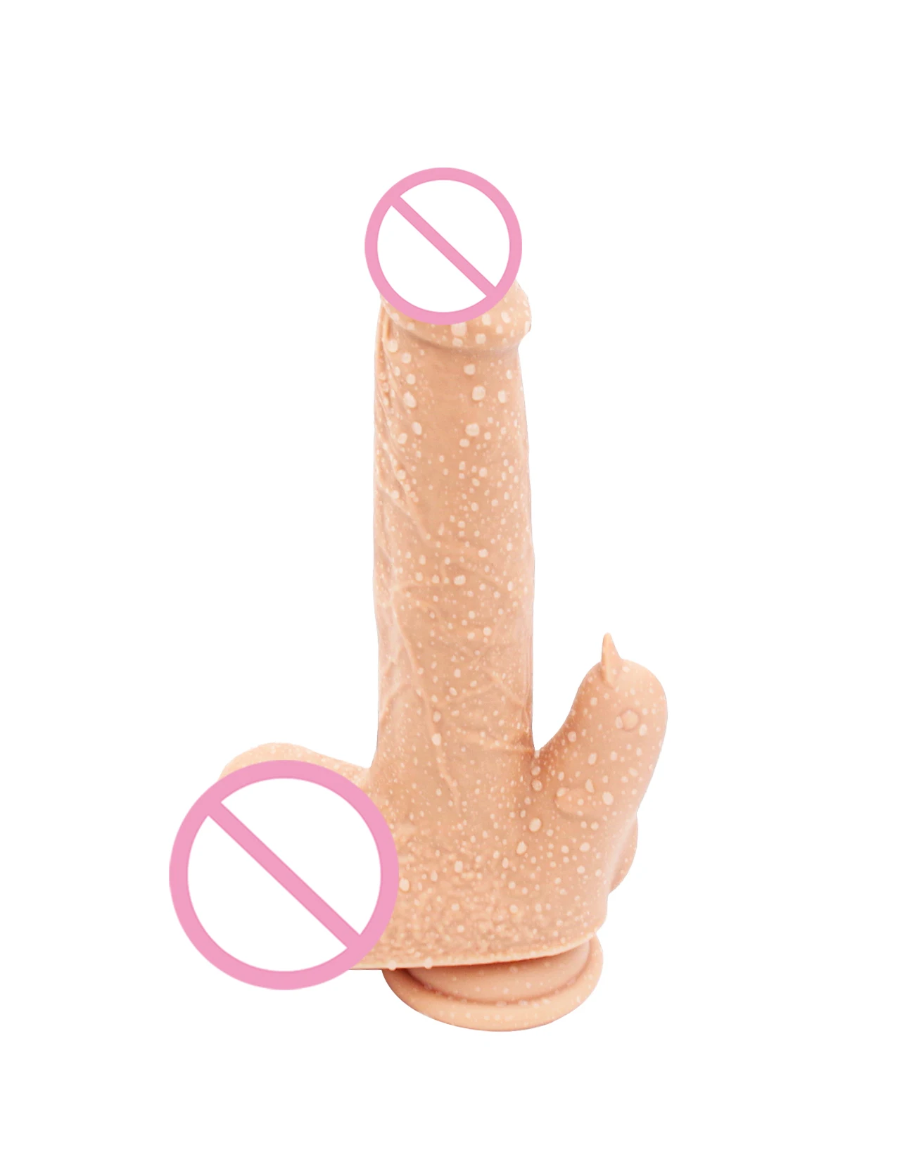 Liquid Silicone Simulation Sex Vibrator Adult Penis Wireless Remote Control Telescopic Rotating  tongue licking Dildo for Women