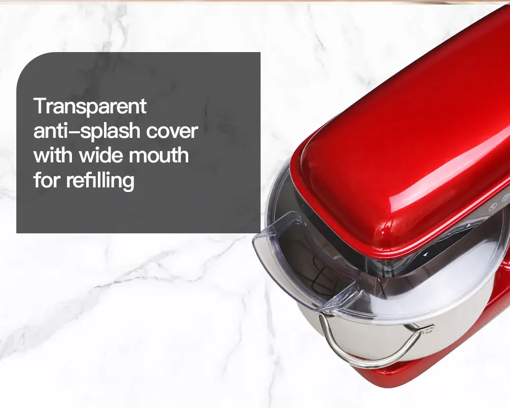 Household 2200W 10L Stand Mixer kitchen machine High power capacity  Cake Bread Dough Mixer Planetary  Food Mixer