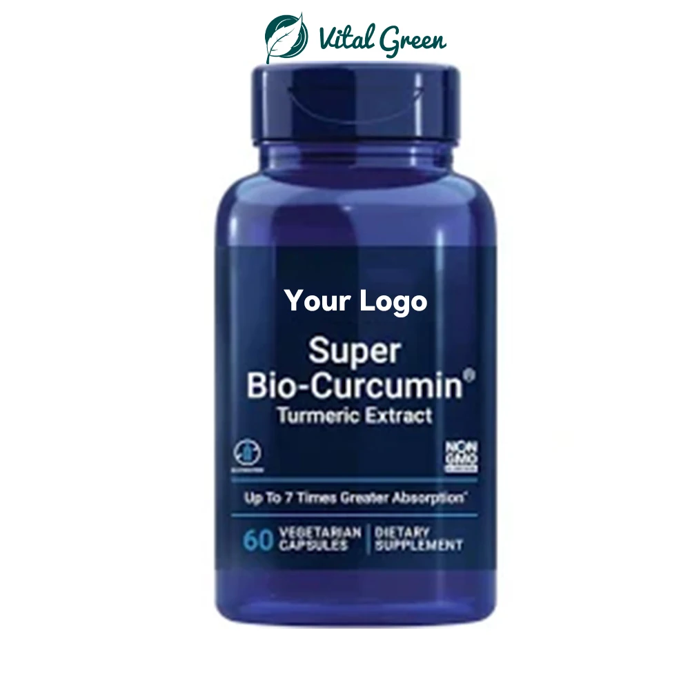 Wholesale Organic Formula Turmeric Curcumin Capsules Oem Private Label Turmeric And Black Pepper Capsules
