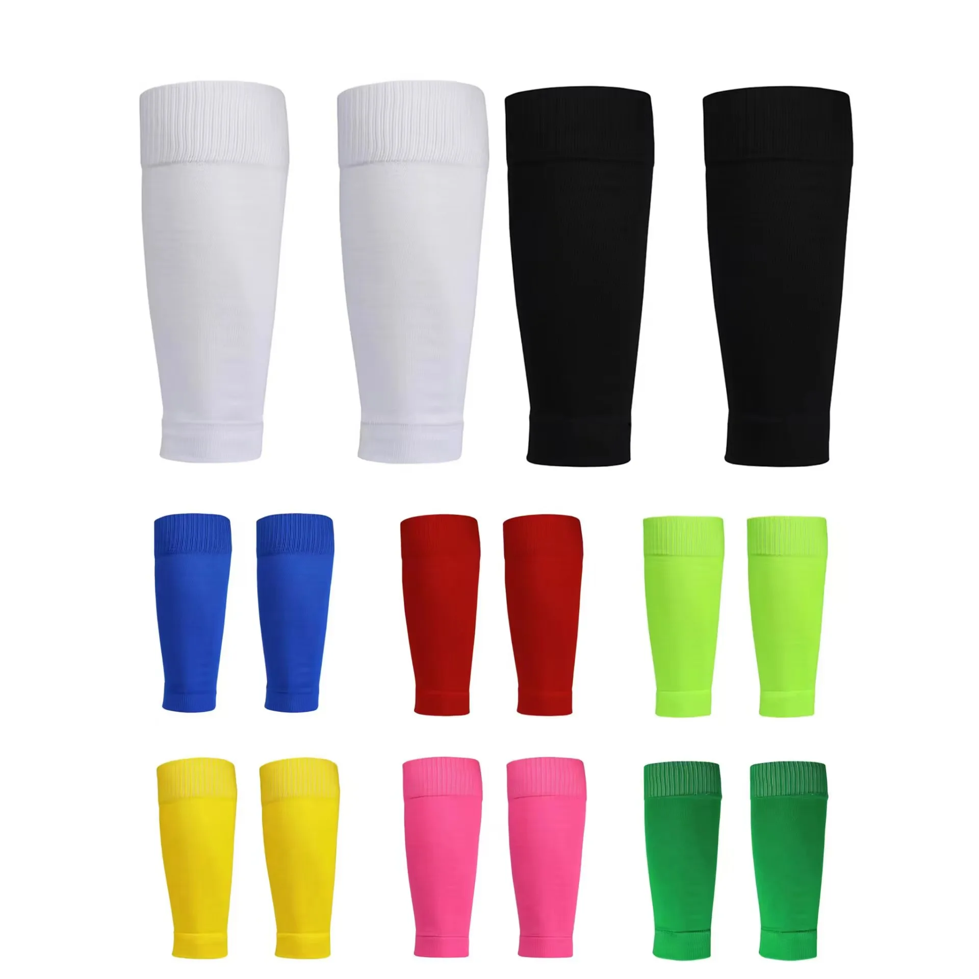 Wholesale 2pcs Pack Pro Soccer Leg Sleeves Socks Compression for Calf Sports Knee
