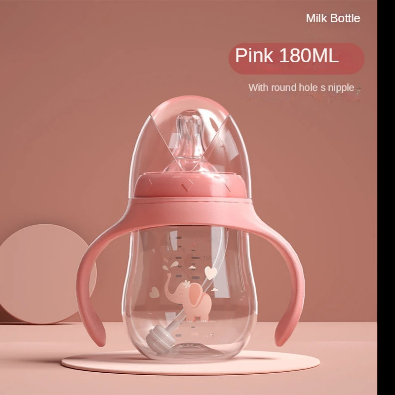 New nordic multi functional handle feeding breastmilk fba pack baby bottle