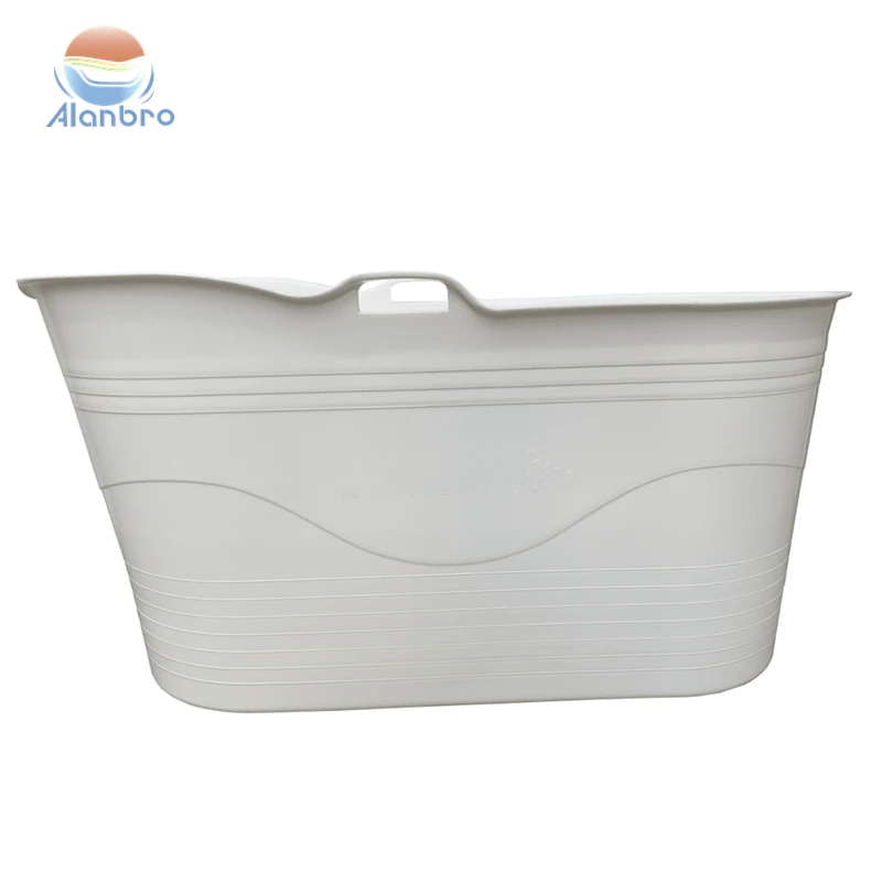 Large Movable Portable Bathtub for Adults Black Color Bath Tub SGS