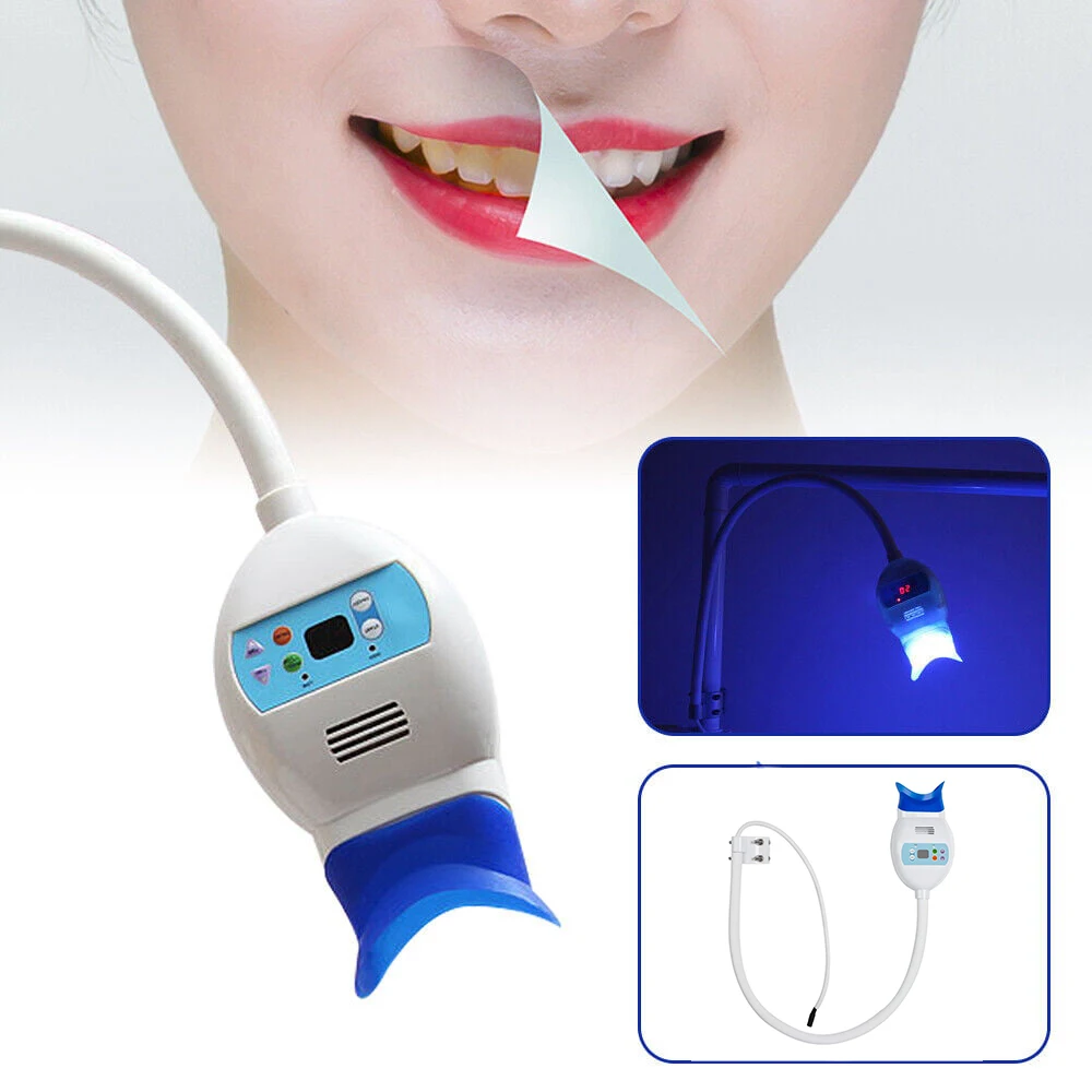 Dental Mobile Tooth Teeth Whitening Machine LED Light Lamp Bleaching Accelerator Holding on Dental Chair Type 2