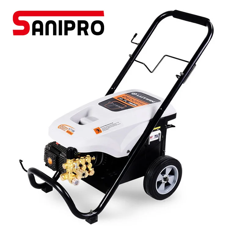
Sanipro Professional Machines Electric High Pressure Cleaning Car Wash Machine Car Washer 
