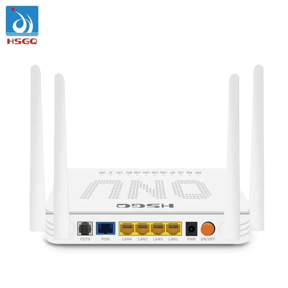 HSGQ-X410DW FTTH ONT двухдиапазонный Wi-Fi 2 4G/5G ont huawie eg8145v5 gpon onu маршрутизатор xpon ОУН модем